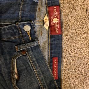Lucky brand Sofia straight jeans